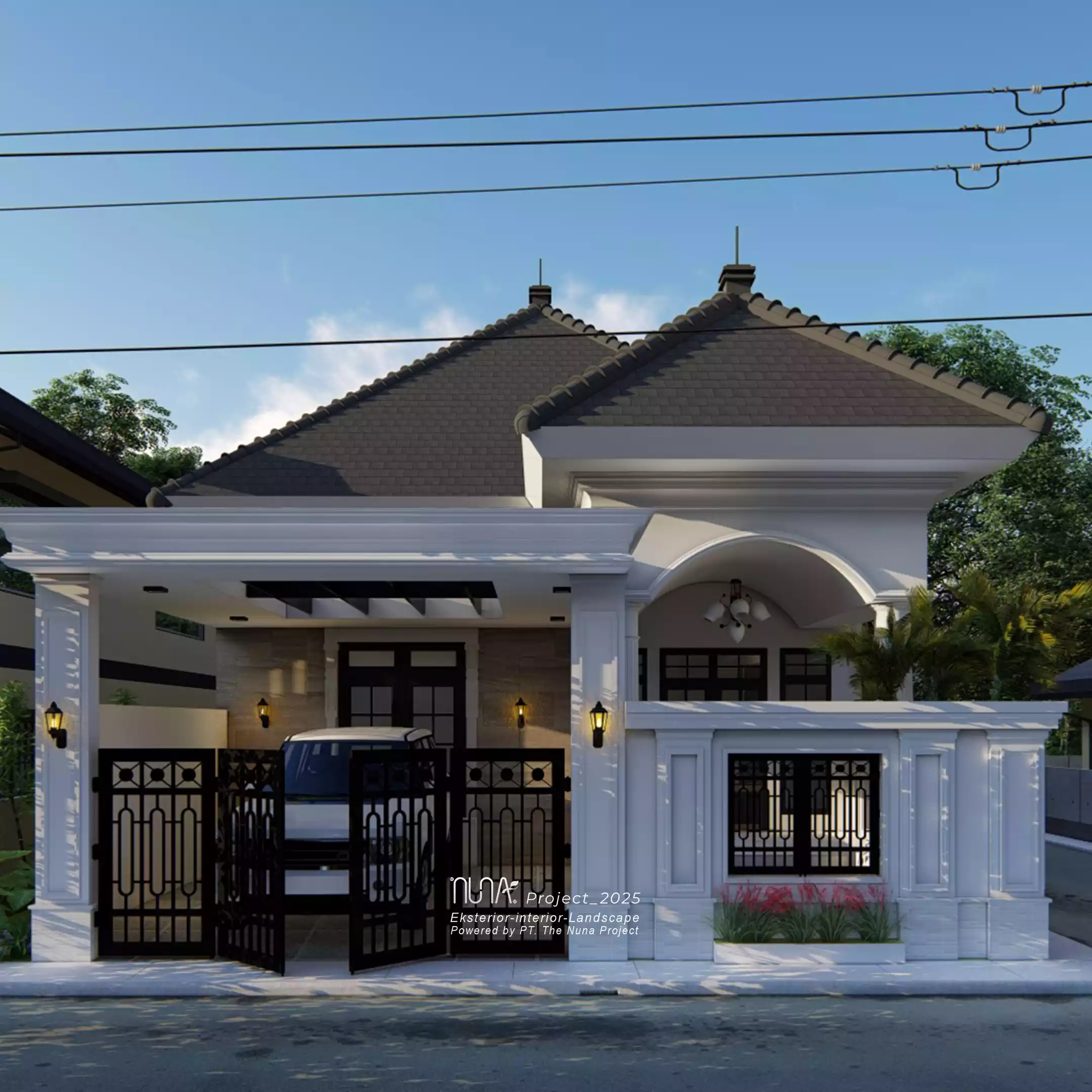 Desain Rumah Pa Mustaqim-Tegal